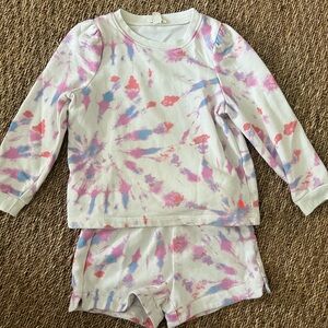 J crew/Crewcuts tie dye set